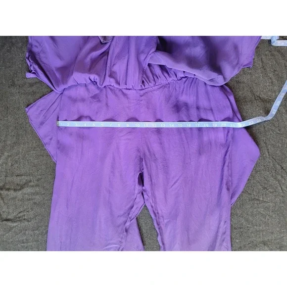 Vintage 70s Hippy Genie Belly Dancing Pants Purple Harem Small‎ Funky Unique - Picture 6 of 13